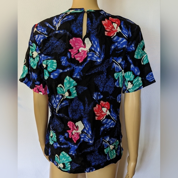 New Laurissa Floral Print Women's Top, Size 10, TF - Picture 2 of 4